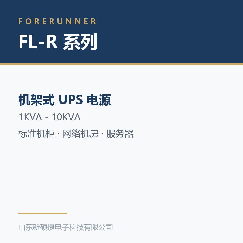 FL-R 系列机架式 UPS(枣庄市UPS电源)